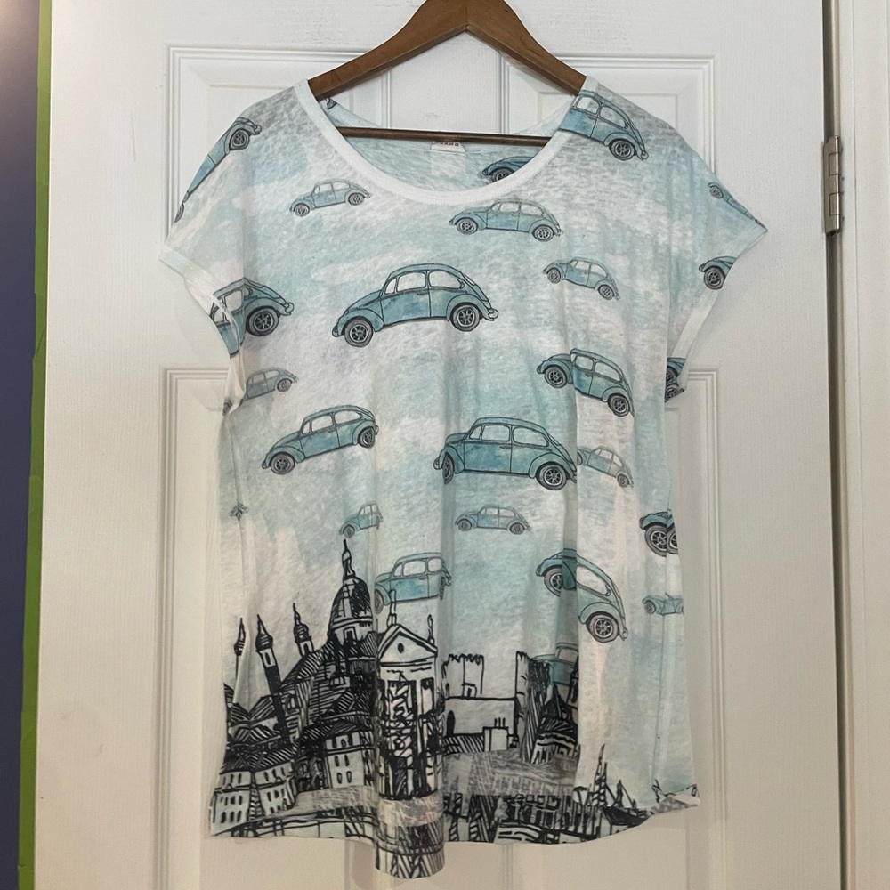 Et Lois Made In USA VW Bug T-shirt - XL